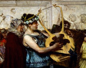 Evlilik teklifi, Giovanni Muzzioli (1854-1894), Detay