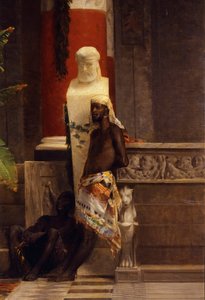 Poppea'nın İntikamı, detay, Giovanni Muzzioli (1854-1894), tuval üzerine yağlı boya