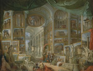 Antik Roma, 1757. by Giovanni Paolo Pannini