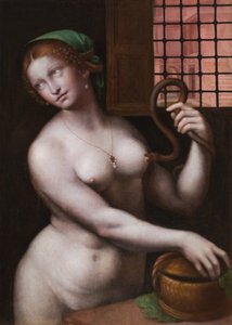 Kleopatra, c.1515 (panel üzerine yağlı boya)