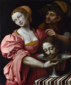 Giampietrino (16. Yüzyılın 1 Yarısı) Tahta üzerine Salome Yağı yaklaşık 1510-1520 Ulusal Galeri, Londra 68,6x57,2
