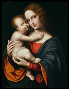 Madonna ve Çocuk (panelde yağ)