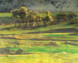 Kutupta Giovanni Segantini (1858-1899), tuval üzerine yağlı boya by Giovanni Segantini