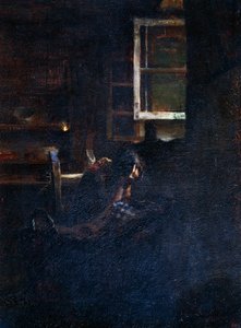 boş beşik by Giovanni Segantini