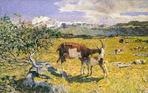 Mayıs ayında Alpler, Giovanni Segantini (1858-1899)