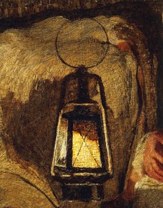 İki Anne, Giovanni Segantini, detay by Giovanni Segantini