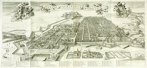 Torino manzarası, 1672 by Giovanni Tommaso Borgonio