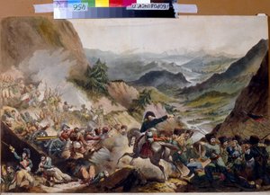Prens Pierre de Bagration (1765-1812), Kazakları Alpler