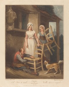 Tamir Edilecek Eski Sandalyeler by Giovanni Vendramini after Francis Wheatley