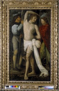 Saint Roch, Saint Sebastian ve Saint Margarita (tuval üzerine yağlı boya)