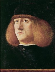 Rönesans: Bir Genç Adamın Portresi, Mansueti, Giovanni di Niccolo (c. 1465-1527), c. 1500. Ahşap üzerine yağlı boya, 29.7x22.3. Sanat Tarihi Müzesi, Viyana