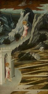 Vaftizci Yahya Vahşi Doğaya Girerken by Giovanni di Paolo