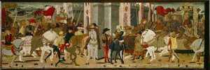 Cassone Paneli: Romulus ve Tatius