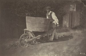 El Arabalı Erkek Köylü, 1870.