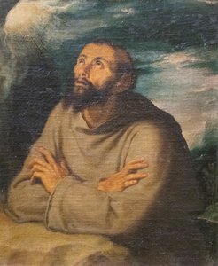 Assisi Aziz Francis (tuval üzerine yağlıboya)