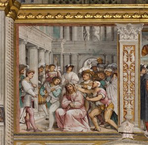 Central Ave, Dördüncü Güney Açıklığı, Dikenlerin Taç Giymesi, Girolamo Romanino by Girolamo Romanino
