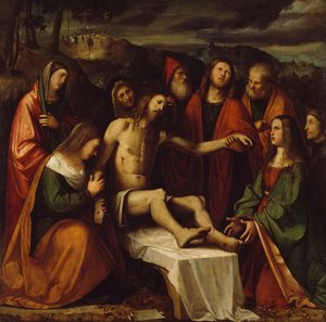 Pieta Girolamo Romanino (yaklaşık 1484-1562