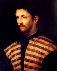 Bir Adamın Portresi, Girolamo Romano'nun il Romanino (1485-1560) olarak bilinen, tuval üzerine yağlı boya.