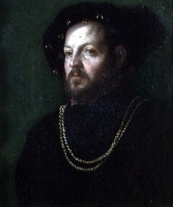 Bir adamın portresi by Girolamo da Carpi