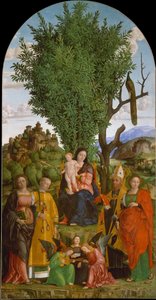 Azizler ile Madonna ve Çocuk, ca. 1520.