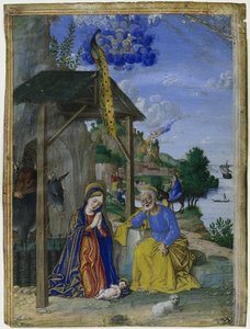 Tek Minyatür: Doğuş, c. 1515.