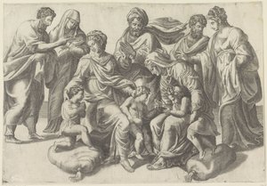 kutsal bekaret by Giulio Bonasone