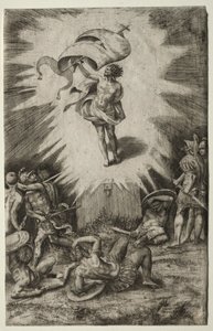 Diriliş, 1561. by Giulio Bonasone