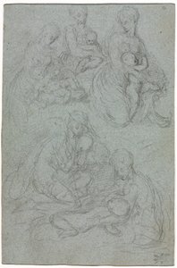 Bakire ve Çocuk Eskizleri, 1500