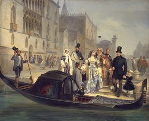 Tolstoy Ailesi Venedik