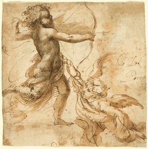 aşk tanrısı by Giulio Cesare Procaccini