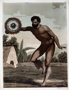 Sandviç Adalarının Dansı (Hawaii) - Dr. Jules Ferrario tarafından “” Antik ve Modern Kostüm”de, ed. Milano