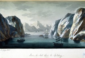 Güney Körfezi Spitzberg, Norveç - Jules Ferrario, ed. Milano by Giulio Ferrario