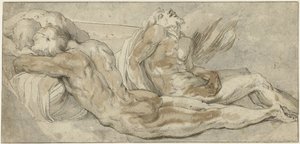 üç yalancı adam by Giulio Romano