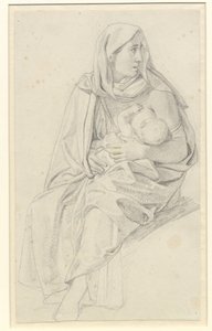 Alexander ve Roxane by Giulio di Antonio Bonasone