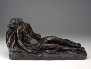 Devrik İsa, c.1670-1680 (bronz) by Giuseppe (attr.to) Mazzolini