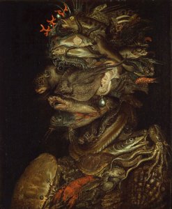 Su alegorisi, yaklaşık 1566. by Giuseppe Arcimboldo Circle of .
