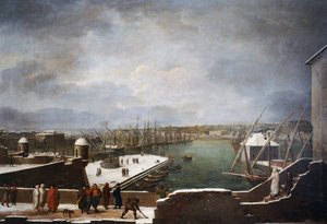 Karda Cenova limanının görünümü by Giuseppe Bacigalupo