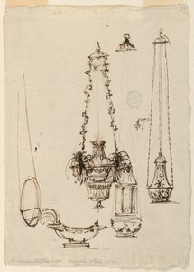 Altar Lambaları, Buhurdanlar, Tütsü Botu by Giuseppe Barberi