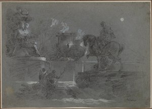 Mehtaplı Parkta Anıtsal Heykel, c. 1842. by Giuseppe Bernardino Bison