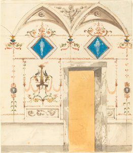 Pompei Duvar Dekorasyonu by Giuseppe Bernardino Bison