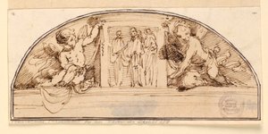 Bir Lunette için Proje by Giuseppe Bernardino Bison
