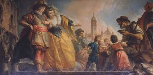 Angers Kontu Gualtiero'nun Öyküsü, yazan Giuseppe Cades (1750-1799)