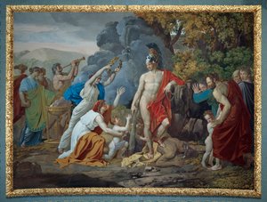 Theseus ve Minotaur, Giuseppe Cammarano