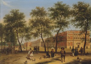 Prado Müzesi ile Paseo del Prado