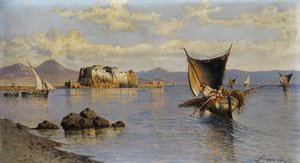 Napoli Körfezi ile Castel dell