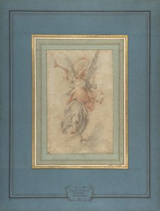 Alegorik Şöhret Figürü, ca. 1590. by Giuseppe Cesari