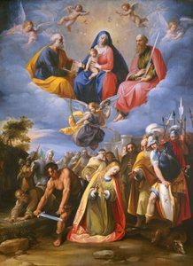 Aziz Margaret Şehitliği, c. 16081611. by Giuseppe Cesari