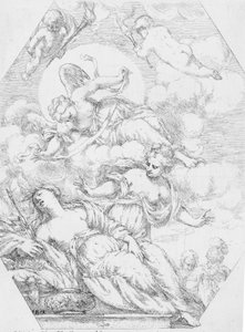Cenaze Ateşinde Dido, 1650-1700.