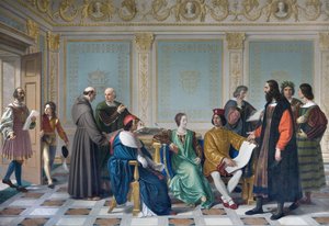 More (Ludovico Maria Sforza detto il Moro) olarak bilinen Ludovic Marie Sforza sarayının sanatçıları