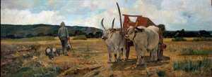 Maremma'da manzara (tuval üzerine yağlı boya